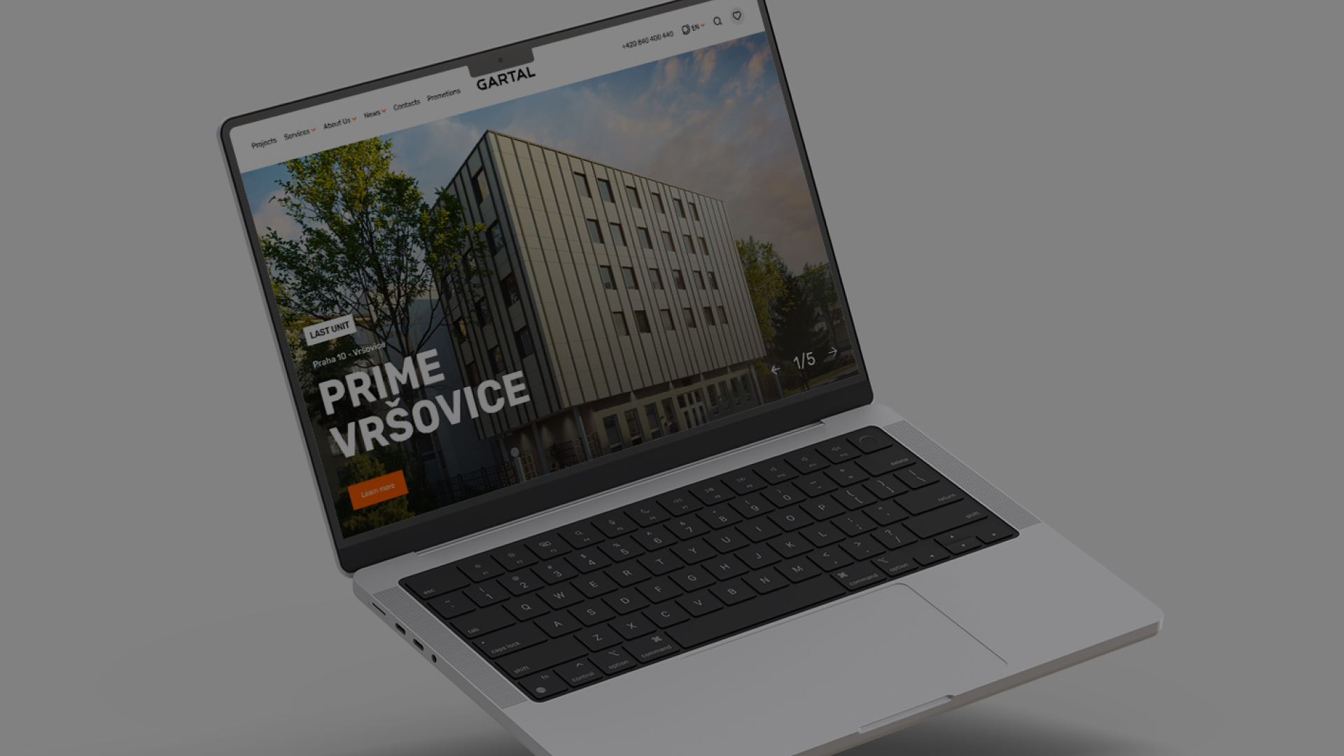 UX/UI-дизайн для сайту компанії у ніші нерухомості