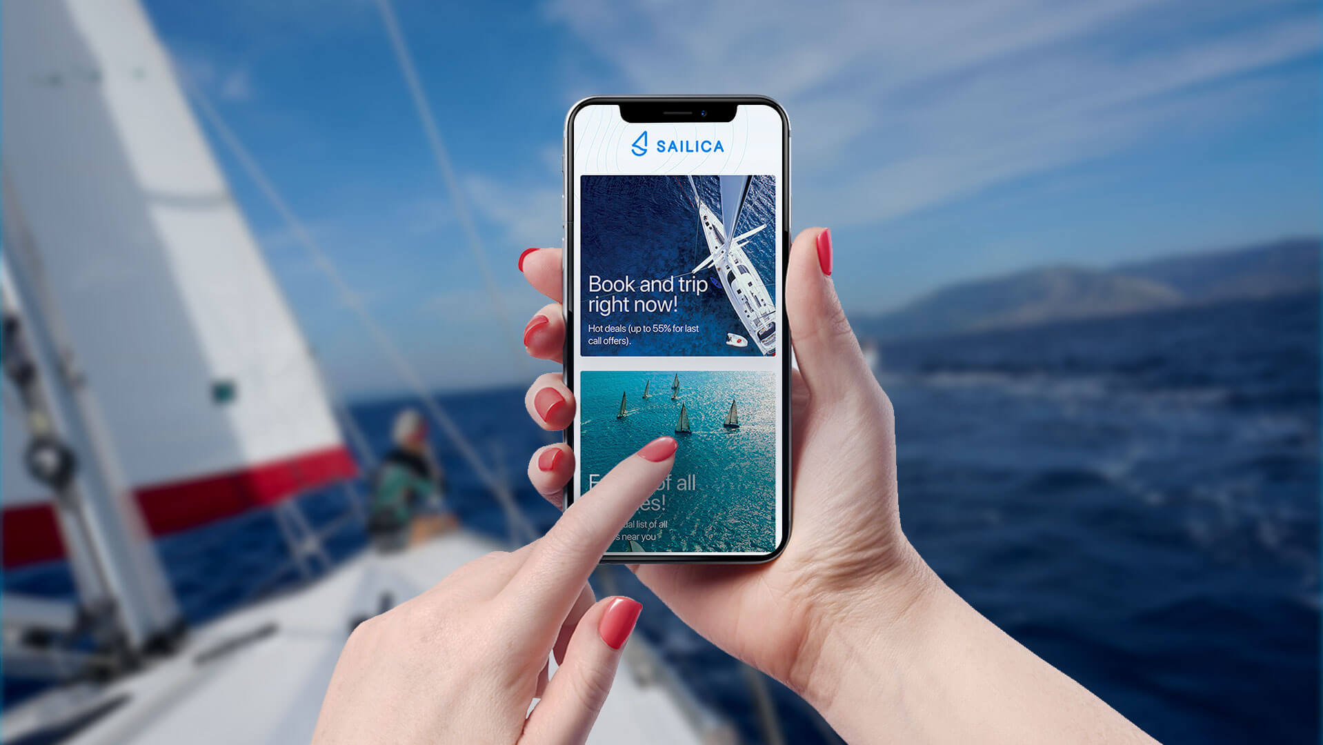 Мобильное  iOS приложение для яхтсменов Sailica